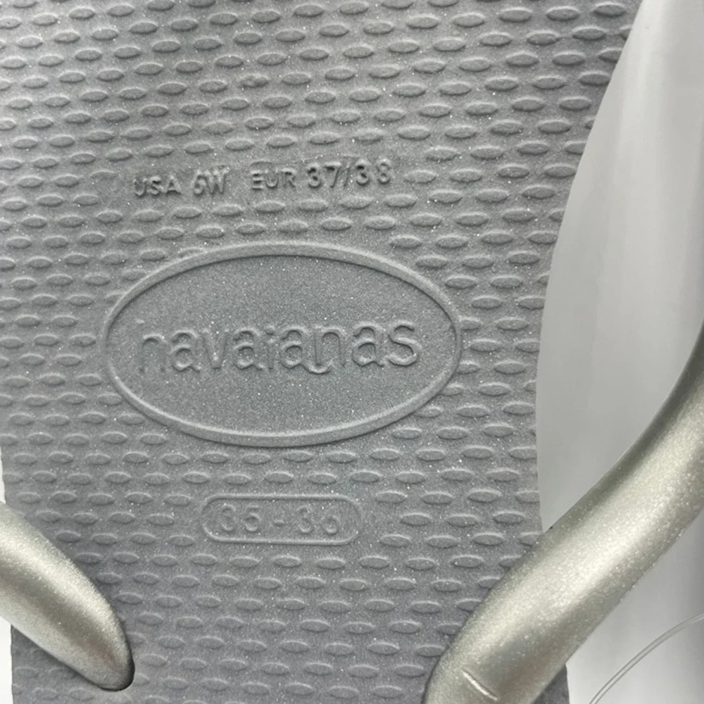 SLLX0063 | W's 6 | Swarovski x Havaianas Timeless Romance flip flops sandals